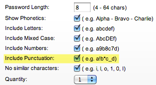 wachtwoord generator