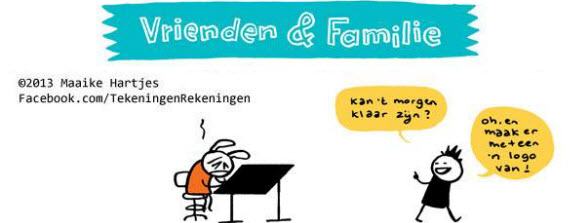 werken voor vrienden en familie