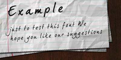 Handwritten Fonts