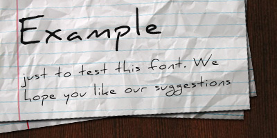 Handwritten Fonts