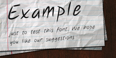 Handwritten Fonts