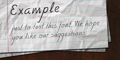 Handwritten Fonts