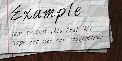 Handwritten Fonts