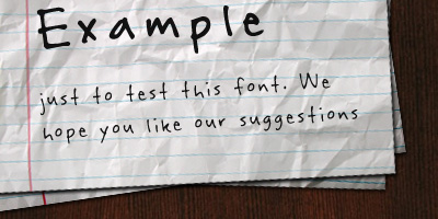 Handwritten Fonts