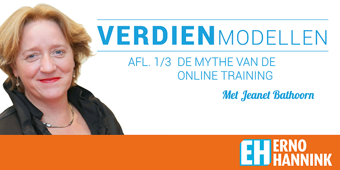 Verdienmodellen Online training