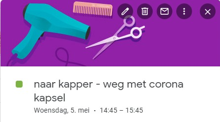 agenda afbeelding kapper