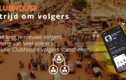 Clubhouse volgers krijgen