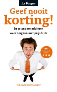 Geef nooit korting boek