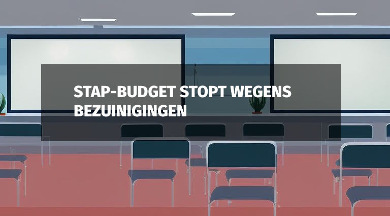 stap-budget stopt